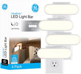 GE Ultrabrite LED Light Bar – Sleek Plug-In Ambient Night Light for Bedroom and Living Room Decor, 100 Lumens