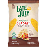 Late July Organic Sea Salt Multigrain Tortilla Chips – Non-GMO Lunch Bag Staple for Health-Conscious Adults