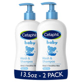 Cetaphil Baby Wash & Shampoo – Soothing Calendula 2-in-1 Cleanser for a Calming Bedtime Bath Ritual and Wind-Down Routine