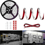 RV Awning LED Lights 12V Waterproof 20FT Strip – Portable Camping & Patio Ambiance for Motorhome and Travel Trailer