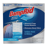 DampRid Fragrance Free Hanging Moisture Absorber – Flameless Closet Dehumidifier Safe for Kids, Pets, and Nurseries