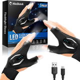 LumeFlex LED Flashlight Gloves – Cool Gadget Gift for Men Who Have Everything, Birthday Present for Husband