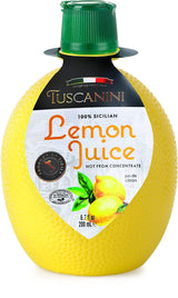 Tuscanini 100% Sicilian Lemon Juice – Streamlined Pantry Solution for Home Cooks Who Value Speed, 6.7oz Squeeze Format