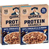 Quaker Simply Granola Honey & Raisin 48.2 oz Bulk – High-Fiber Breakfast Bowl for Mindful Nutrition Routines