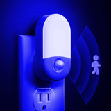 L LOHAS Motion Sensor Night Light – Child-Safe Plug-in Light for Nursery and Kids Room, Adjustable 30/60LM Warm White