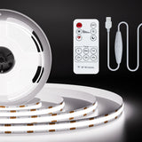 PAUTIX 5V USB COB LED Strip Light – Cozy Bedroom Accent Lighting for a Warm Home Aesthetic