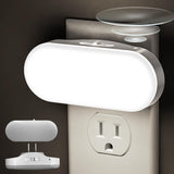 DORESshop Dimmable LED Night Light – Automatic Dusk-to-Dawn Safety Light for Hallways, Stairways, and Bathrooms to Prevent Trips and Falls