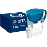 Brita 10-Cup Water Filter Pitcher with SmartLight Indicator – Daily Hydration Ritual for Health-Focused Kitchens, BPA-Free