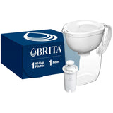 Brita 10-Cup Water Filter Pitcher with SmartLight Indicator – Daily Hydration Ritual for Health-Focused Kitchens, BPA-Free