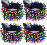 Solar Fairy Lights Outdoor 132FT – 400 LED Multicolor String Lights Waterproof for Patio Camping Garden Party