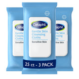 Cetaphil Face and Body Wipes – Travel Ready Cleansing Cloths for Flights, Road Trips, and Camping
