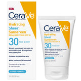 CeraVe Mineral & Chemical Sunscreen SPF 30 – Gentle Facial Protection for Your Morning Wellness Routine
