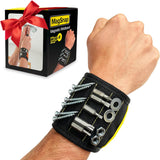 MagSnap Magnetic Wristband by Wrap-It Storage - Workshop Helper for Electricians, Hands-Free Bolt and Nut Holder on the Job