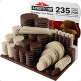X-PROTECTOR Felt Furniture Pads – One 133-Piece Set Covers Every Leg in a Clutter-Free, Intentional Home