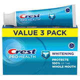 Crest Pro-Health Whitening Toothpaste 4.3oz Triple Pack for Mindful Morning and Nightly Brushing Ritual