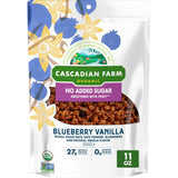 Cascadian Farm Organic Granola No Added Sugar, Blueberry Vanilla Breakfast Cereal for Wellness-Focused Pantries and Sustained Energy Rituals