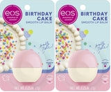 eos Birthday Cake Lip Balm – Holiday Care Package Gift Idea for Teens, Sensitive Skin Cruelty Free