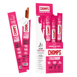 Chomps Grass-Fed Beef Snack Sticks – Desk-Side Office Protein for Busy Professionals, 10g Protein Per Stick