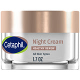 Cetaphil Healthy Renew Night Cream – Calming Nightly Skincare Ritual for Sensitive Skin, Peptide Anti-Aging