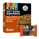 KIND Soft Baked Squares Blondie Bar – Clean-Label Sweet Swap for Your Self-Care Pantry, Individually Wrapped, 6 Count