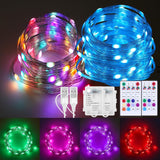 Fairy Lights 2 Pack – Heartfelt Birthday Gift for Mom and Best Friend, Color Changing String Lights with Remote