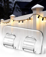 Lumivo Clear Light Clips – Invisible Adhesive Hooks for Bedroom, Living Room, and Cozy Indoor Ambiance