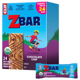 Zbar Chocolate Chip Soft-Baked Granola Bars for Kids Lunchbox – 24 Individually Wrapped USDA Organic Snacks