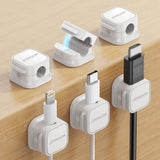 JOYROOM Magnetic Cable Clips for Home Office Desk, Under-Desk Wire Management for Remote Workers