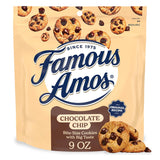 Famous Amos Chocolate Chip Cookies, Nostalgic Gift Bag for Coworkers, Teachers, and Neighbors, 9 oz Resealable Pack