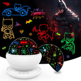 LuminoCrib Snowfall & Starry Night Light – Child-Safe Bedtime Projector for Nursery and Toddler Bedroom