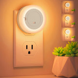 FOLKSMATE LED Night Light – Nursery Plug in Light for Checking on Sleeping Babies, Dusk to Dawn