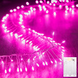 Brightown Fairy Lights Battery Operated – Cozy Bedroom Aesthetic Accent, 10ft 120 LED Silver Wire Firefly Lights for Dorm and Reading Nook