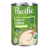Pacific Foods Organic Cream of Mushroom Soup – Mindful Vegetarian Lunch Base for Wellness Routines, 10.5 oz Can