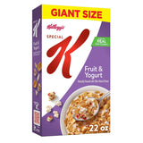 Kellogg's Special K Fruit and Yogurt Cereal – Fiber and Vitamin Rich Cereal for Mindful Morning Nutrition, 22oz Family Size