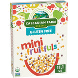Cascadian Farm Organic Mini Fruitfuls Cereal – Kid Friendly Mini Puffs for Preschool Snack Time