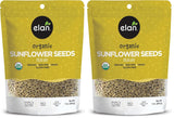 Elan Organic Sunflower Seeds – Thoughtful Hostess Gift for Health-Conscious Friends, Hulled Unsalted