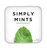 SIMPLY Mints | Peppermint Breath Mints | Mindful Nightstand Ritual | Real Peppermint Oil Freshness