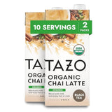 Tazo Organic Chai Latte Concentrate for Clean Kitchens, Simple Shake-and-Serve Black Tea