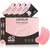 BRAND Under Eye Patches 40 Pairs – Premium 24K Gold Eye Treatment for an Elevated Vanity and Boutique Spa Feel