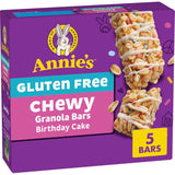 Annie's Gluten Free Chewy Granola Bars – Lunchbox Snack for Toddlers and Kids, Individually Wrapped Treat for School
