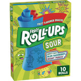 Fruit Roll-Ups Sour Variety Pack – Fun Party Favor for Kids' Birthdays, 30-Count with Tongue Tattoos