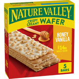 Nature Valley Wafer Bars – No Artificial Flavors Strawberry Snack Bars for Kids' Lunchboxes and After-School Treats, 5 ct