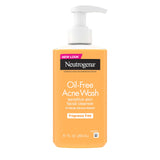 Neutrogena Oil-Free Acne Face Wash for Teens with 2% Salicylic Acid – Fragrance Free Gentle Daily Cleanser for a Teen Bathroom Vanity