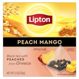 Lipton Peach Mango Black Tea – Thoughtful Pyramid Tea Bag Gift Set for Tea Lovers