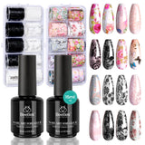 Beetles Nail Foil Transfer Gel Polish – Wind-Down DIY Manicure Essential, 15ml LED Cure Soak-Off Gel for Personal Care Routines