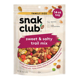 Snak Club Sweet & Salty Trail Mix, Family Size – Holiday Gift Basket Snack for the Whole Family, 14 oz