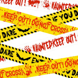 HauntHouse Non-Adhesive Halloween Tape – Residue Free Wall Safe Decoration for Rental Homes