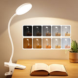 Mubarek Clip on Reading Light – Thoughtful Birthday Gift for Mom and Book Lovers, Bedside Book Light
