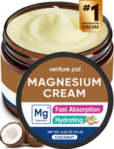 Venture Pal Topical Magnesium Cream – Gentle Kid-Safe Moisturizer for Nursery and Bedtime Routines