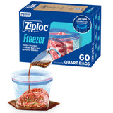 Ziploc Quart Storage Bags for Busy Batch Cooks – One-Handed Fill Design for Kitchen Workflow
